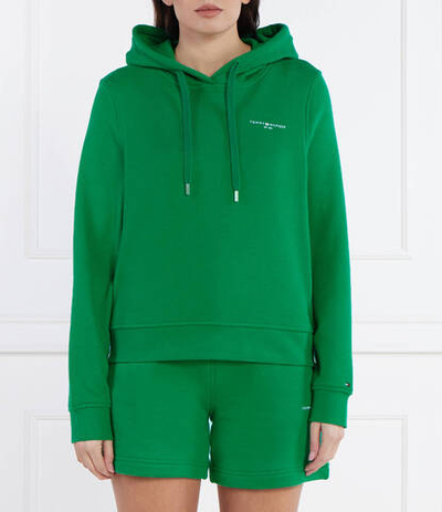 Худи MINI CORP LOGO Tommy Hilfiger - зеленый(WW0WW40274)