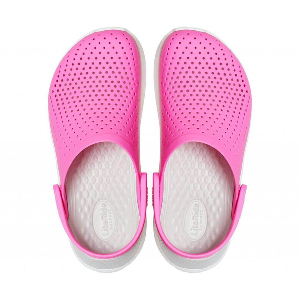 Сабо Crocs LiteRide Electric Pink Almost White