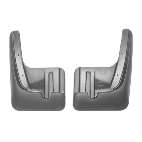 Брызговики Norplast для Nissan Tiida в кузове С13, передние, Черные, 2015- арт.NPL-Br-61-77F
