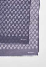 Шерстяной палантин Qarlygash & Qyzgaldaq BLUE 68х180