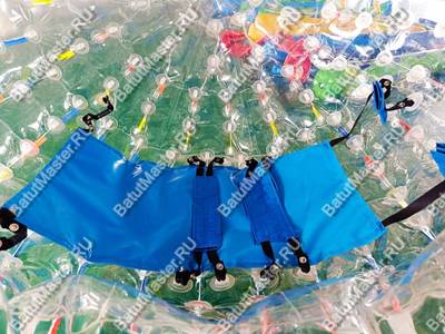 Светящийся зорб "Neo" ТПУ, усиленные сиденья, диаметр 2.8 м