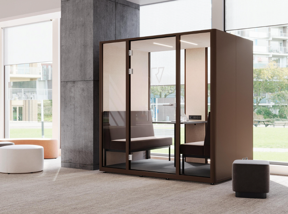 Акустическая кабинка СаундКуб з/с-глухая SDC-1.0-WA