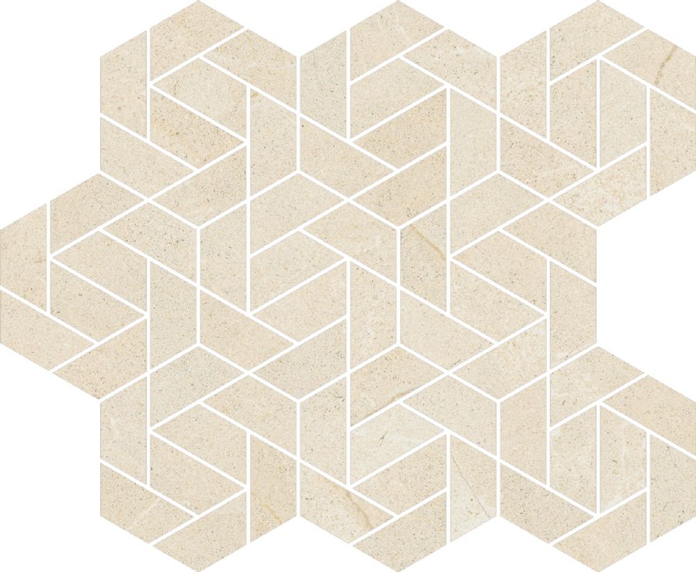 Мозаика Metropolis Desert Beige Mosaico Icon Nat 28.6x34.7