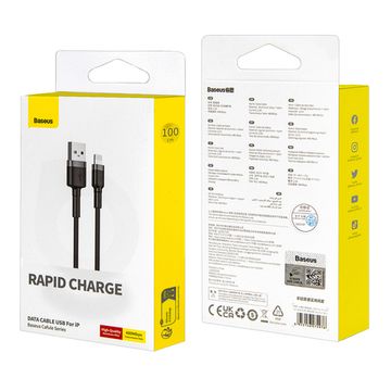 Кабель Baseus USB to Lightning 18W 1M