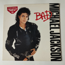 Винтажная виниловая пластинка LP Michael Jackson Bad (Holland 1987)