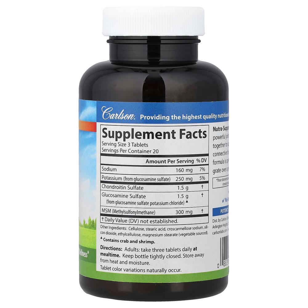 Carlson, Nutra-Support Joint, 60 таблеток