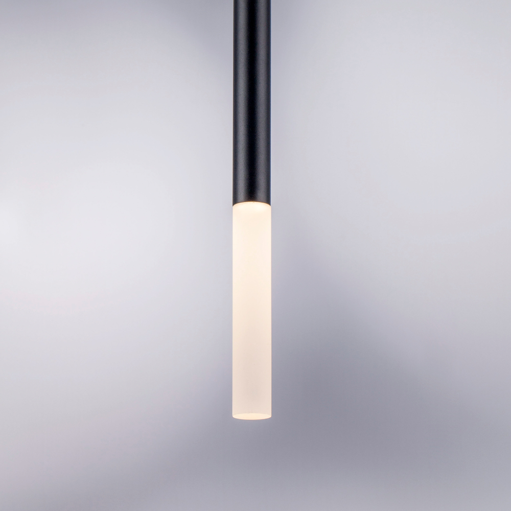 L8T747147 Люстра TUBO LED 40W 2240LM 360G ЧЕРНЫЙ 4000K (574737+747147 (8шт)