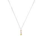 Колье Fiore Luna Gray colors (Crystal, Grey, Black diamond) B2101SW-N01.3 BW/MIX