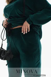 Костюм 2356-темно-зеленый Minova
