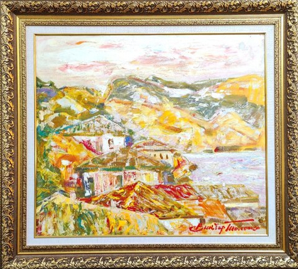 Картина Толочко В.И. "Балаклава" холст/масло 70х80