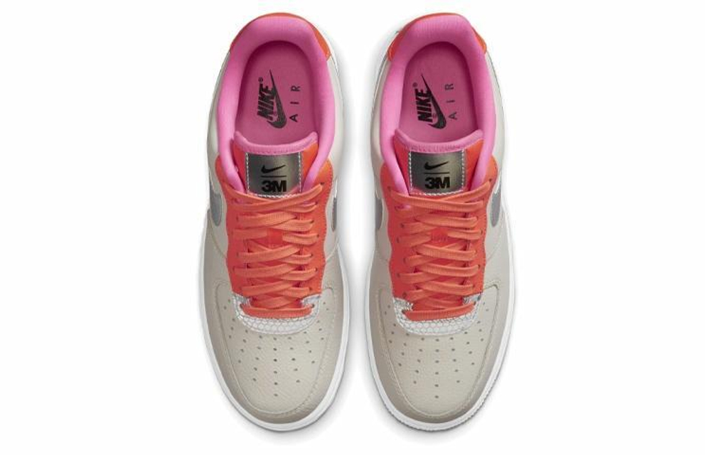 Кроссовки Nike Air Force 1 Low Se "Metallic Silver" (Женская размерная сетка)