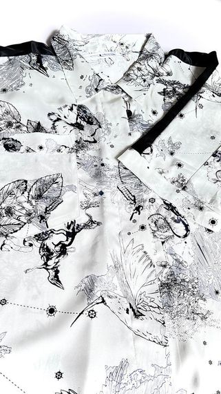 Рубашка шелковая Mia-Amore UNONA 7237 Юнона