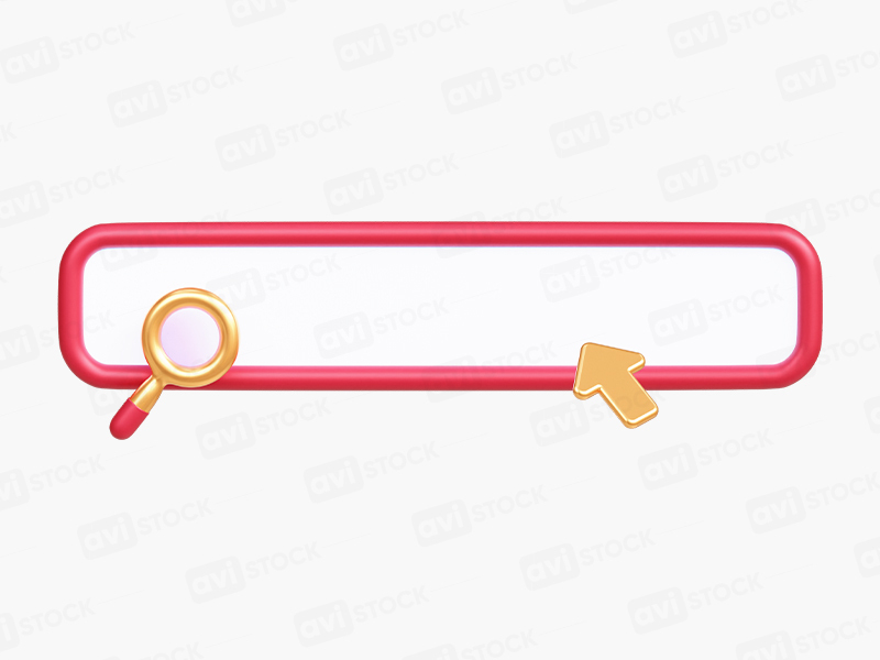 3D поисковая строка