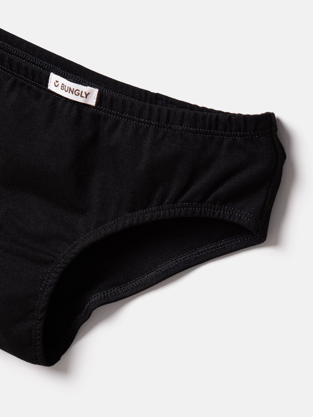 Трусы для девочек "Уголь/Серый меланж" 2 шт 7+