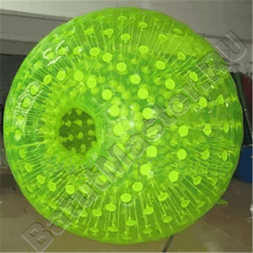 Зорб ПВХ "Лайм" усиленные сиденья, диаметр 3 м