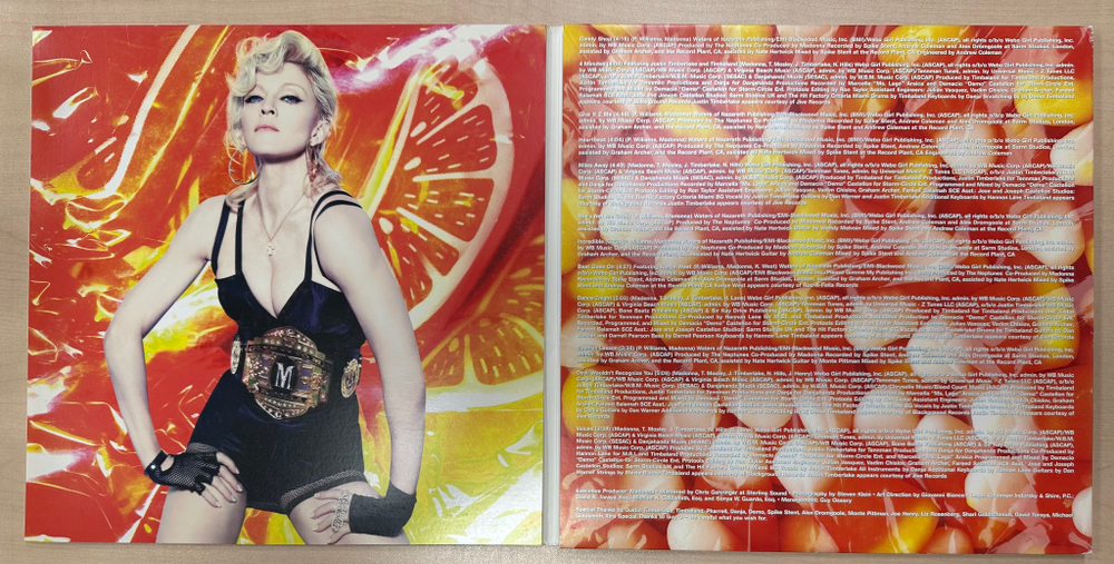 Madonna- Hard Candy 3LP + CD (США 2008г.)