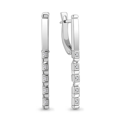 942478А Серьги из Золота с бриллиантами