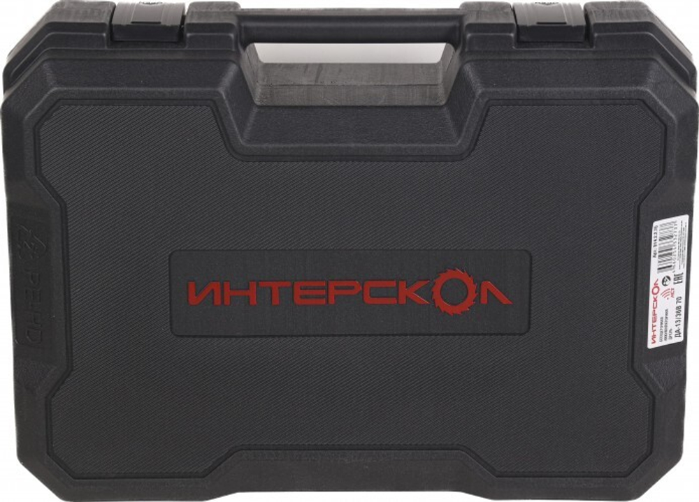Дрель-шуруповерт аккумуляторная ИНТЕРСКОЛ ДА-13/36В 70 814.2.2.70