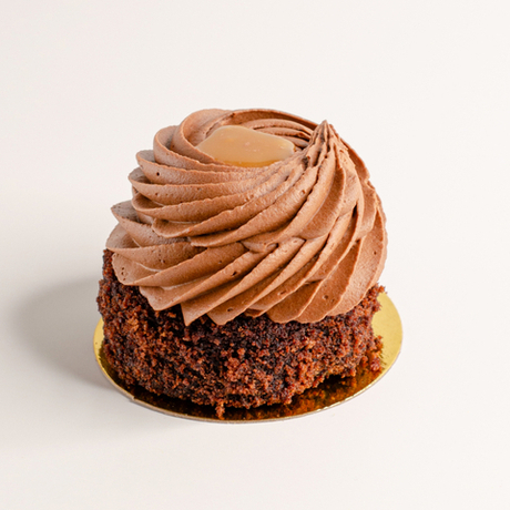 Шоколадное с карамелью