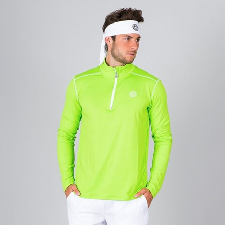 ОДЕЖДА ДЛЯ ТЕННИСА Мужская, Футболка с рукавом BIDI BADU ZAC TECH .