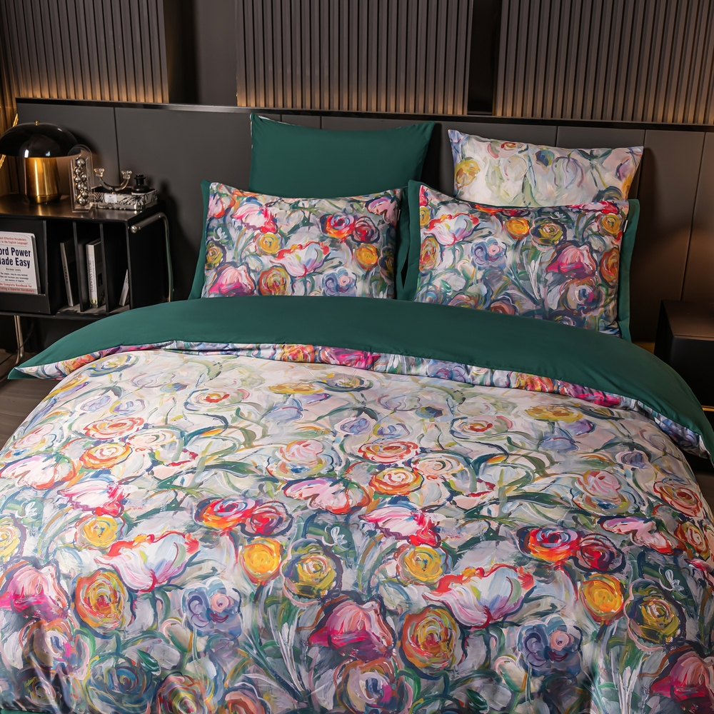 Комплект постельного белья Сатин MS на резинке MSR014