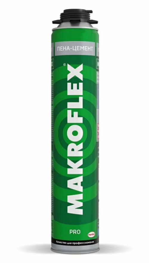 ПЕНА ЦЕМЕНТНАЯ MAKROFLEX PRO 850МЛ