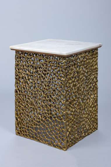 Кофейный столик из 2-х штук с мрамором