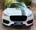 Карбоновая губа для Jaguar F-Pace 2016-2020 Ягуар