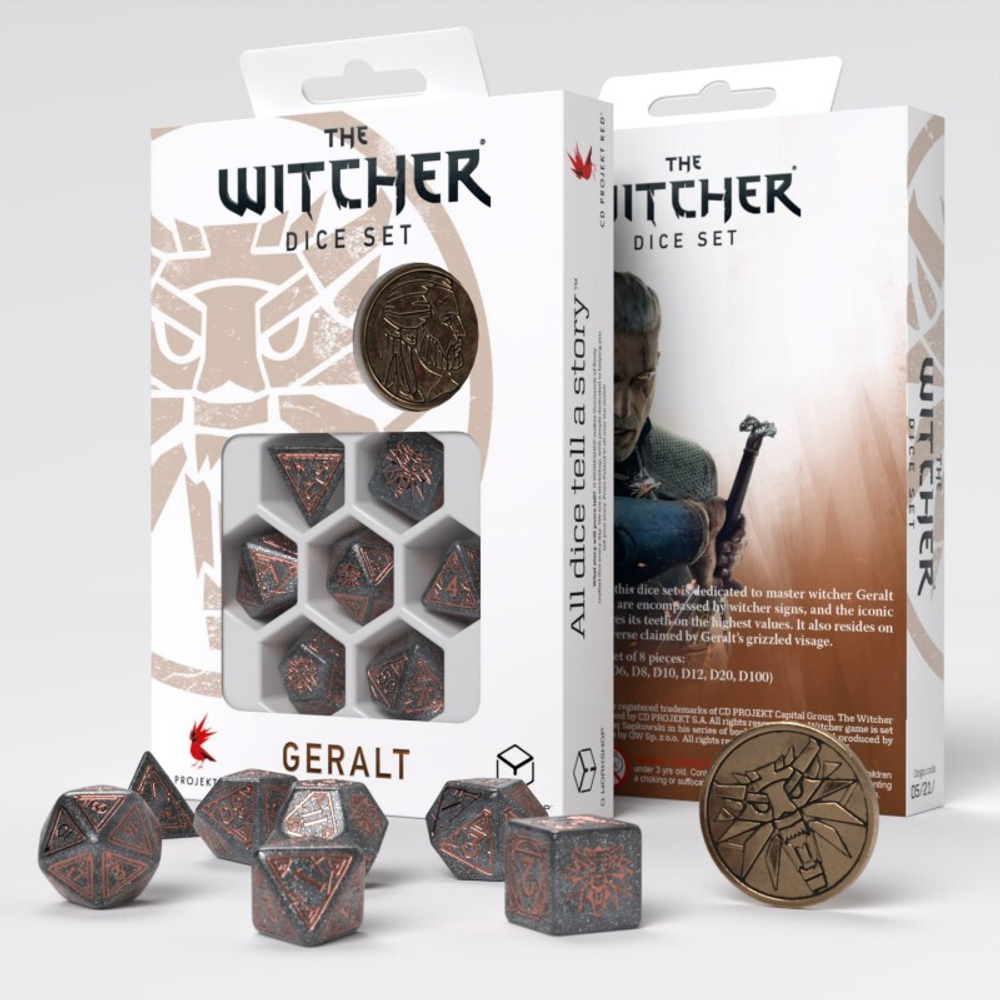 The Witcher Dice Set. Geralt - Price of Neutrality