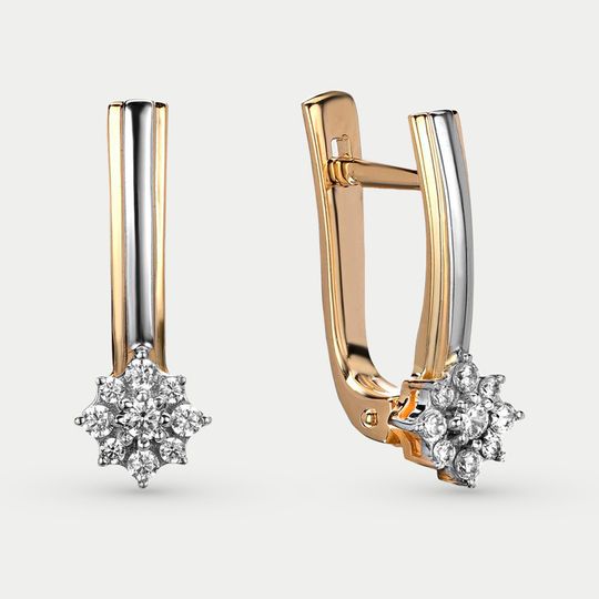 Серьги золотые