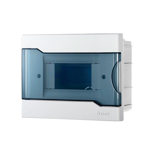 Щиток распределительный встраиваемый Lezard ЩРВ-П-6, 6 модулей, IP40, пластиковый, белый