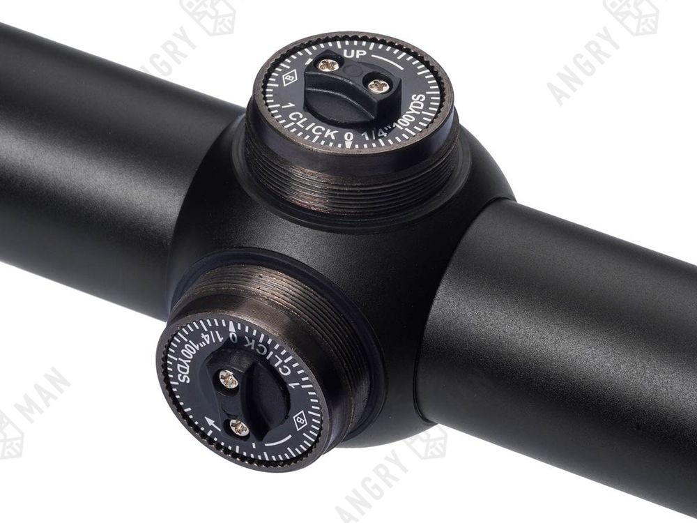 Прицел Quartz 2-7x32, AO, сетка 3 (Mil-Dot) нить, без подсветки, 25.4мм, 1/4 МОА, 421г, Gaut