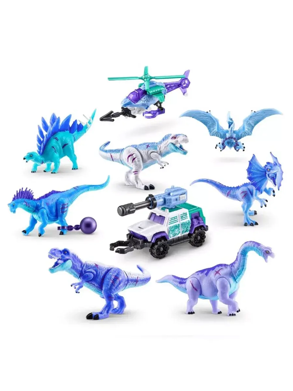 Шар сюрприз яйцо Dino strike Зуру 77489 фигурка динозавра Zuru