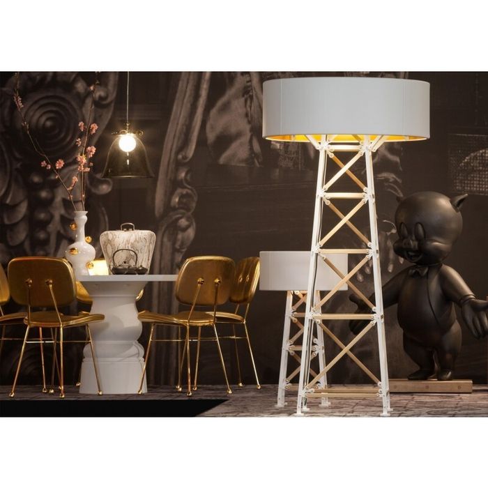 Напольный светильник Moooi Construction Lamp White/Wood L