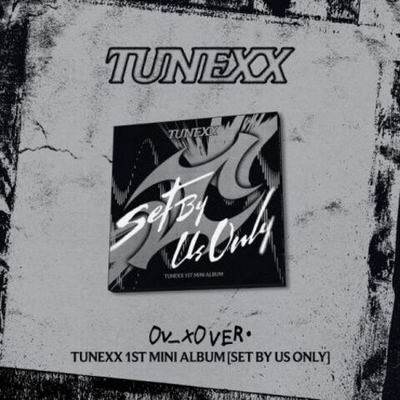 Альбом TUNEXX - SET BY US ONLY 1st Mini Album 0V_X0 Version