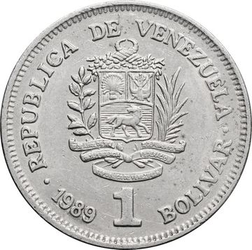 1 боливар 1989 Венесуэла