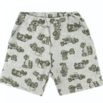 Шорты для мальчиков футер 0833300102 р.104-110 сер (Юлла)