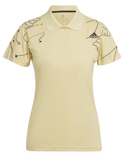 Женское поло Adidas Club Tennis Graphic Polo Shirt - Yellow
