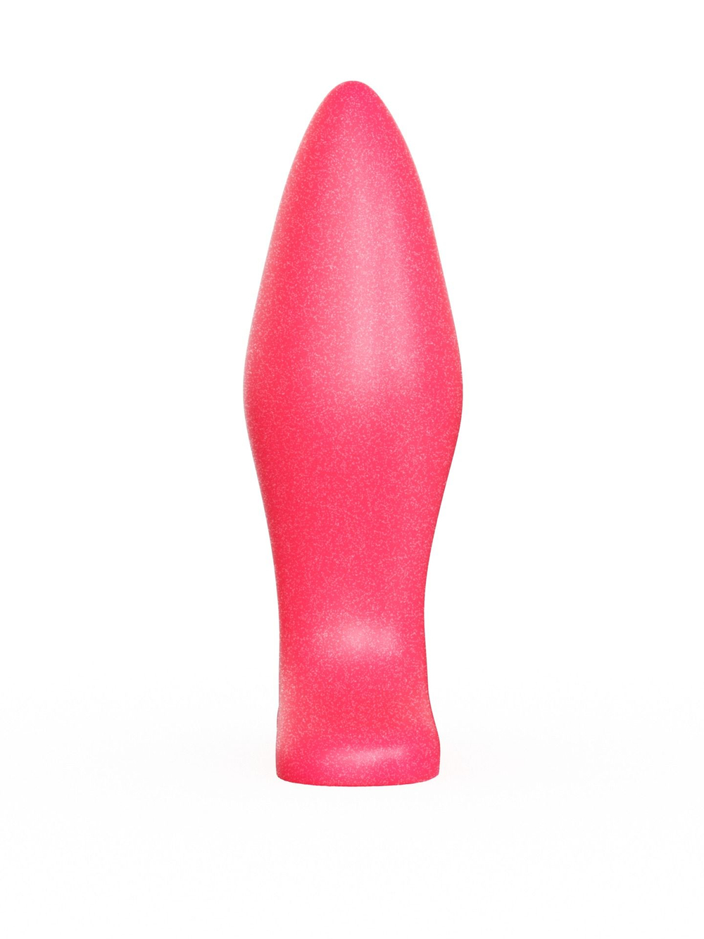 Анальная пробка LOVETOY розовая с платформой-восьмёркой