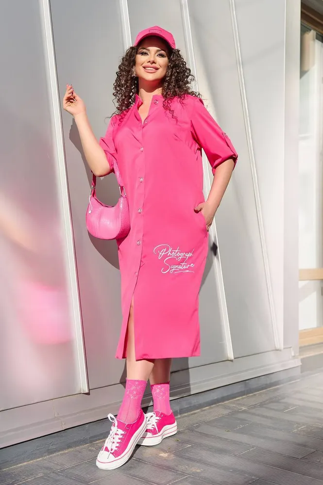 Платье-рубашка УК-6087-2 Fabrika