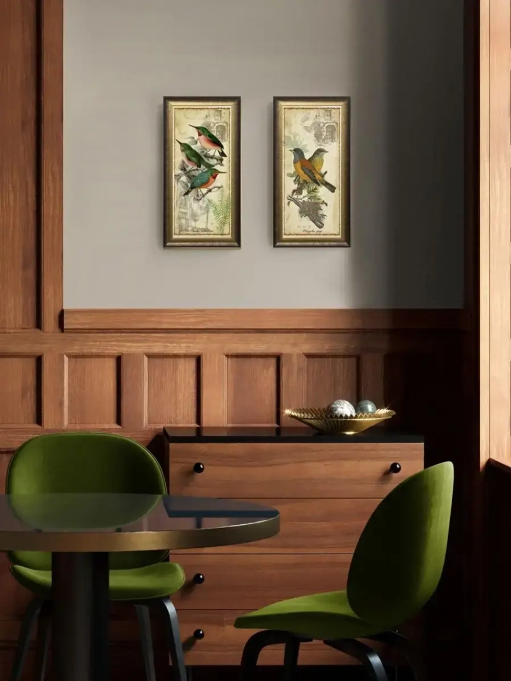 Картина на стену интерьерная 2 шт 44,5*23 см