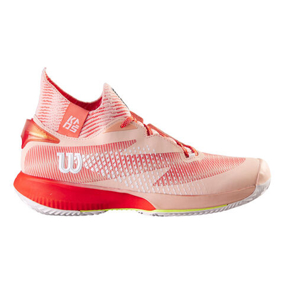 Женские теннисные кроссовки Wilson Kaos Rapide SFT Clay Court Shoe Women - Coral