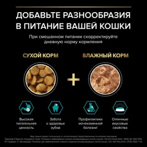Сухой корм Pro Plan Nature Elements для взрослых кошек с чувствительным пищеварением, с индейкой