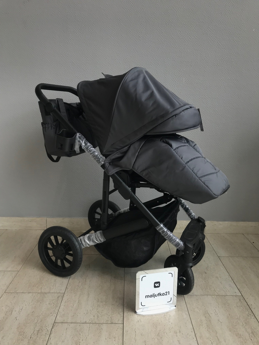 Коляска модульная 3в1 Sola Trio Comfort (Графитовый SOLA-5)