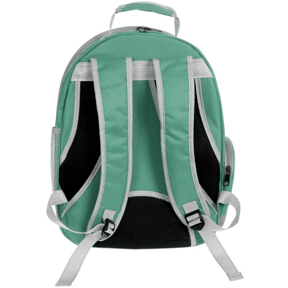 Рюкзак - переноска для животных «ЛЮБИМЫЙ БРО», цвет зеленый, 27*33*43см/до 7кг (Пакет и Лейбл)