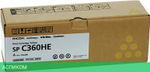 Картридж Ricoh SP C360HE желтый (408187)