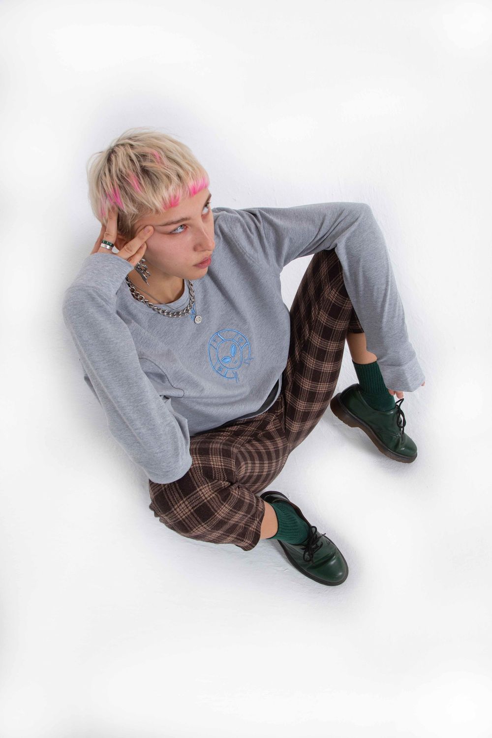 Лонгслив Wataga UFO Серый