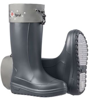 Сапоги жен. с манж. и мех. утеп. TORVI ОНЕГА -40С ЭВА ТЭП сер. р.36