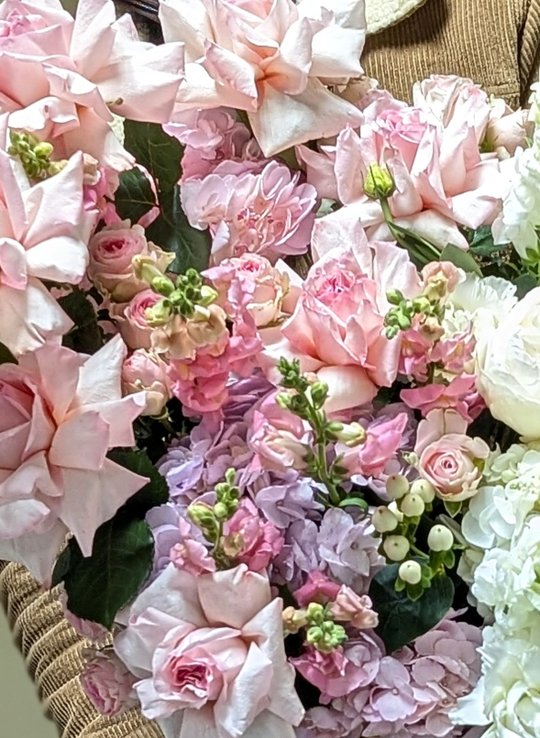 Композиция pink love в коробке