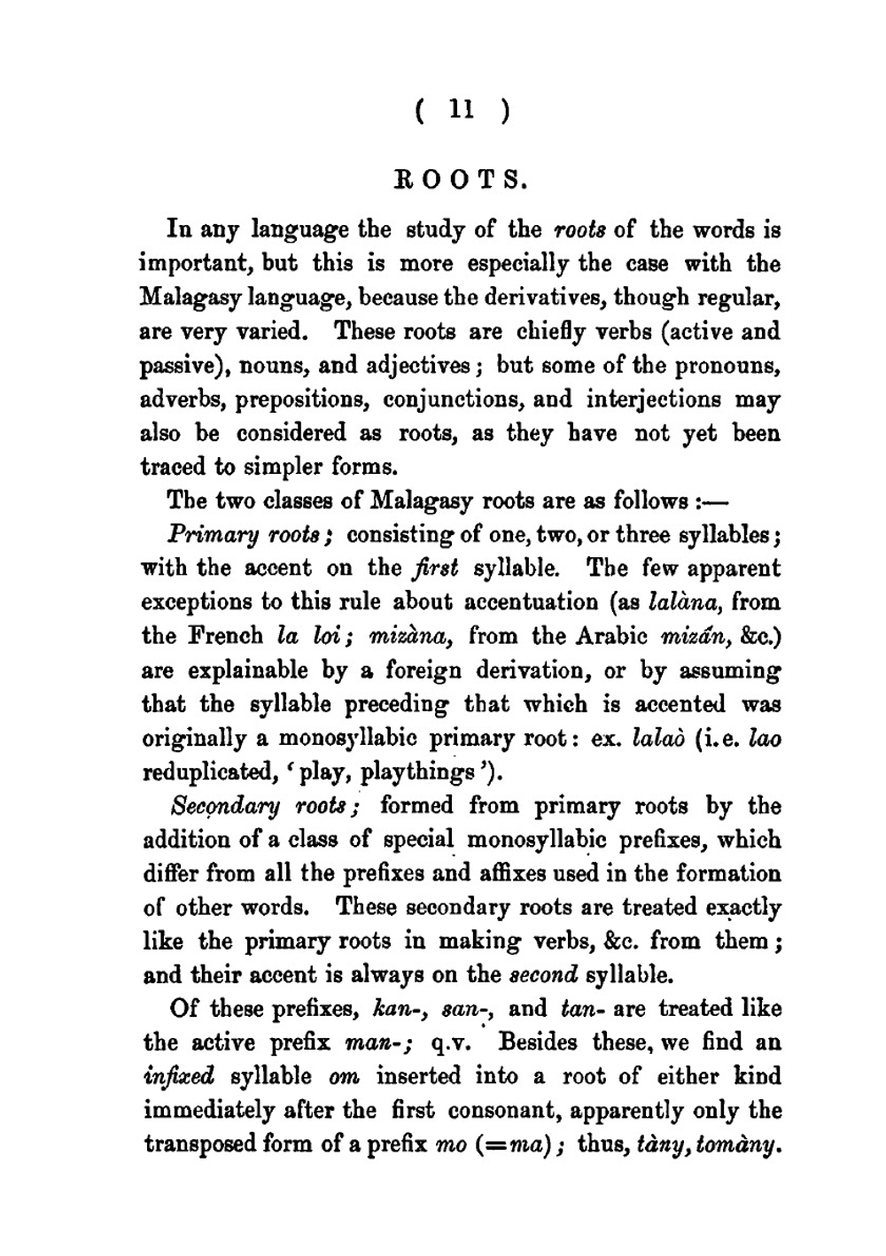 A concise grammar of the Malagasy language | G. W. Parker